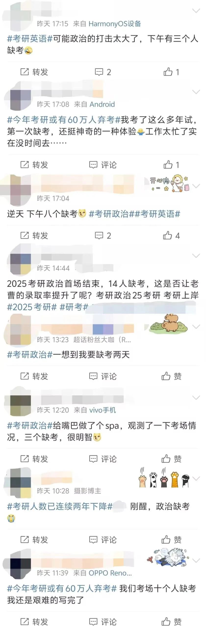 2025考研棄考人數(shù)！