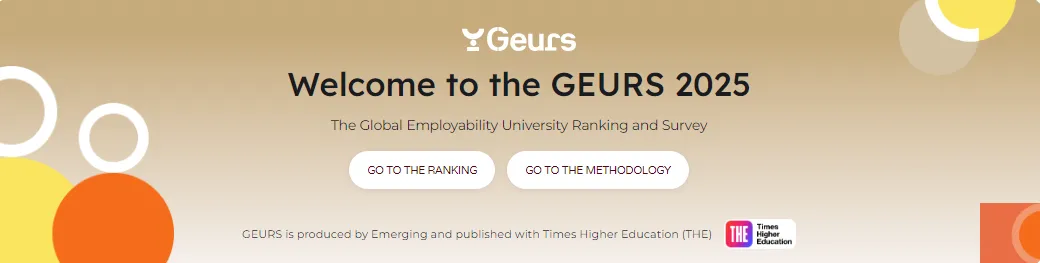 2025泰晤士全球大學(xué)就業(yè)力排名發(fā)布！哪所院校畢業(yè)生最受雇主青睞？