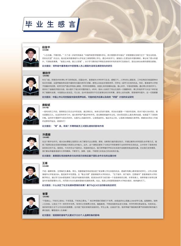 香港城市大學DBA