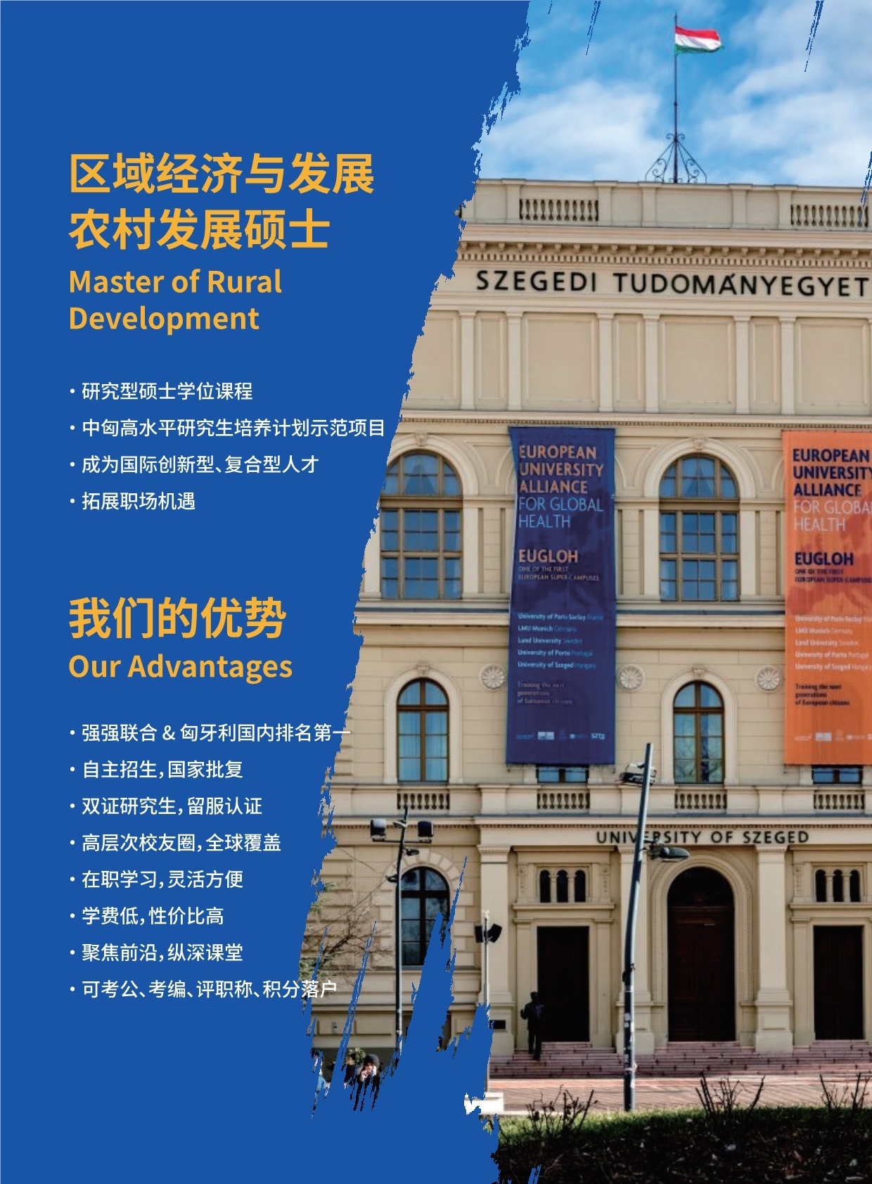 沈陽農(nóng)業(yè)大學(xué)與匈牙利賽格德大學(xué) 農(nóng)村發(fā)展碩士