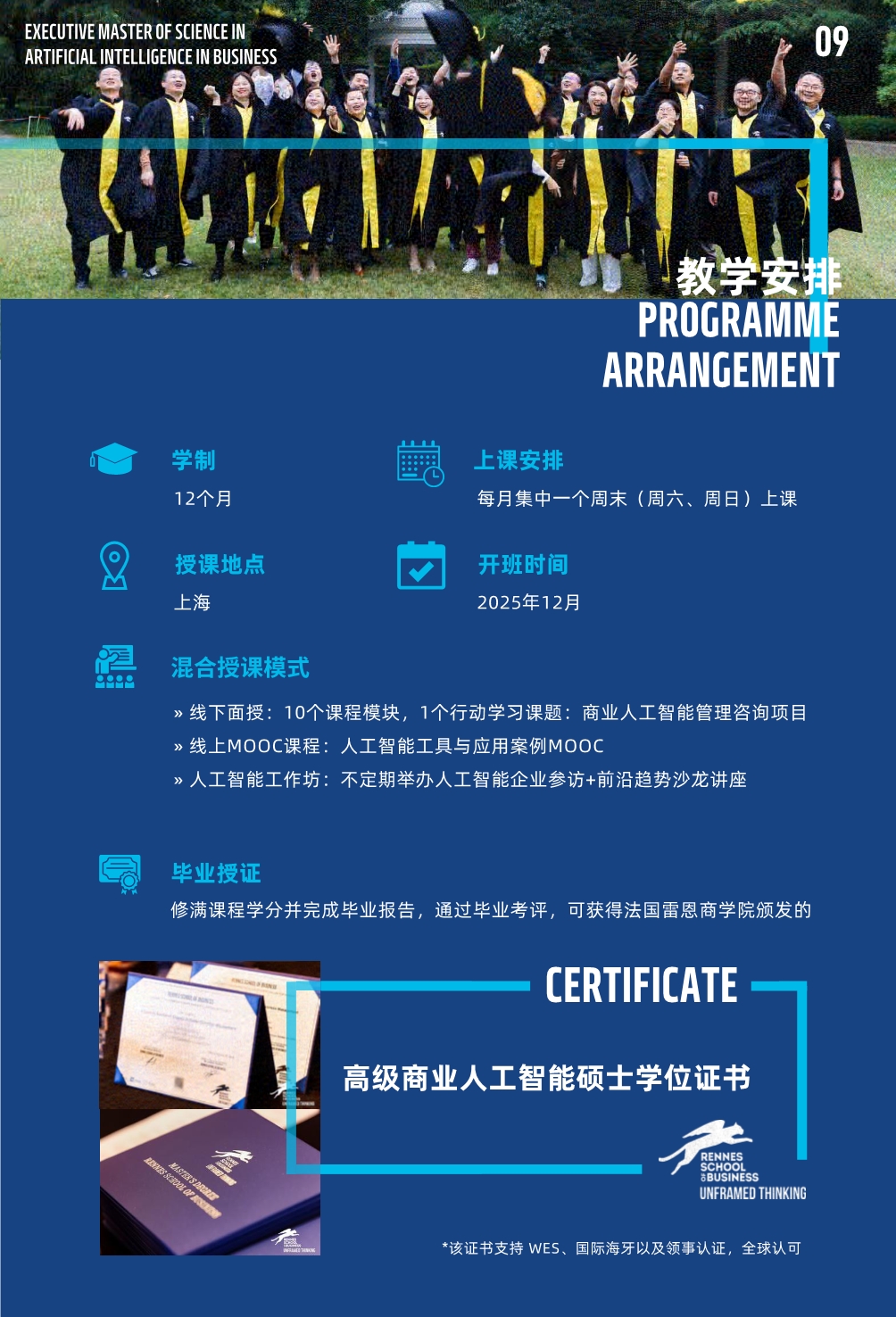 法國(guó)雷恩商學(xué)院人工智能碩士MAIB