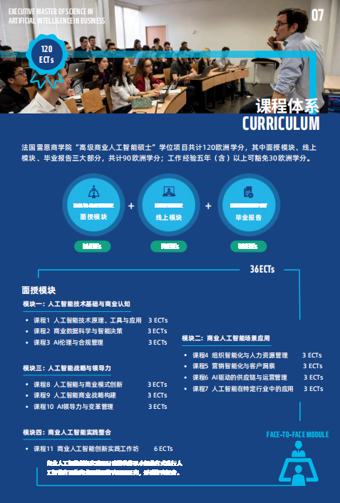 EMSclBM高級國際工商管理碩士-法國雷恩商學院