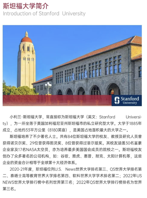 美國斯坦福大學、加州大學伯克利分校、加州州立大學三校博士后研究班